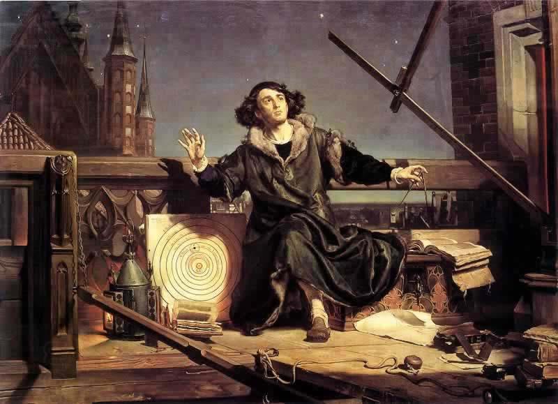 Jan Matejko Copernicus, in Conversation with God China oil painting art